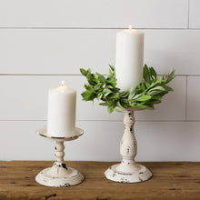 Load image into Gallery viewer, Cream Candle Holder Set
