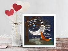 Load image into Gallery viewer, &#39;A True Friend&#39; - Greeting Card by Fox Under The Moon
