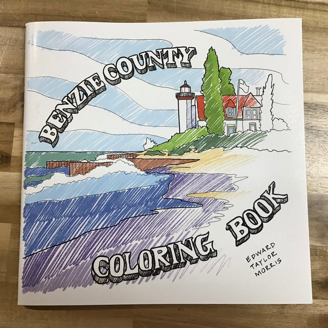 Coloring Book Benzie County