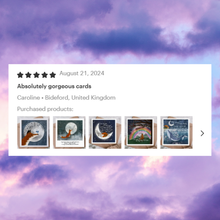 Load image into Gallery viewer, &#39;A True Friend&#39; - Greeting Card by Fox Under The Moon
