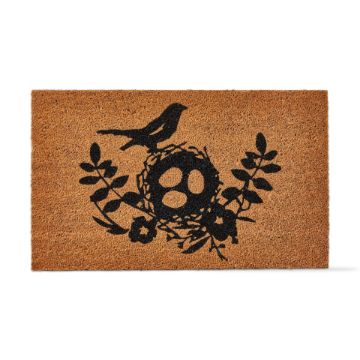 Bird & Nest Coir Mat