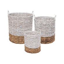 Load image into Gallery viewer, Lg. Ariana Natural Basket White
