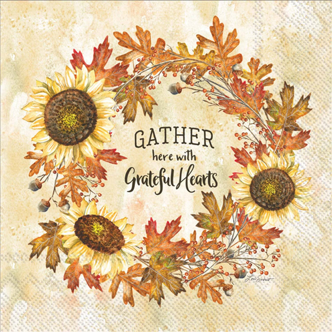 Gather Here Fall Days Napkins Fall / Thanksgiving