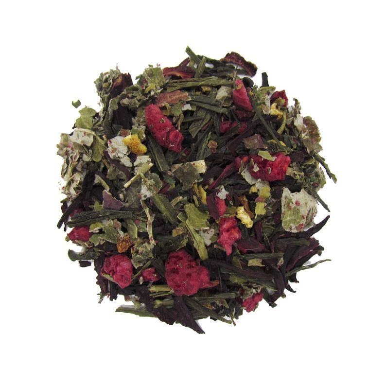 Raspberry Green Tea: 1 oz Pouch