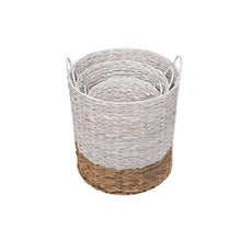 Load image into Gallery viewer, Lg. Ariana Natural Basket White
