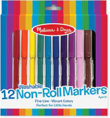 12 Non Roll Markers